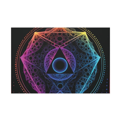 👉Vibrations Enigmatiques : magnifique cadre💎effet fascinant💎 garanti - Art Cocoon