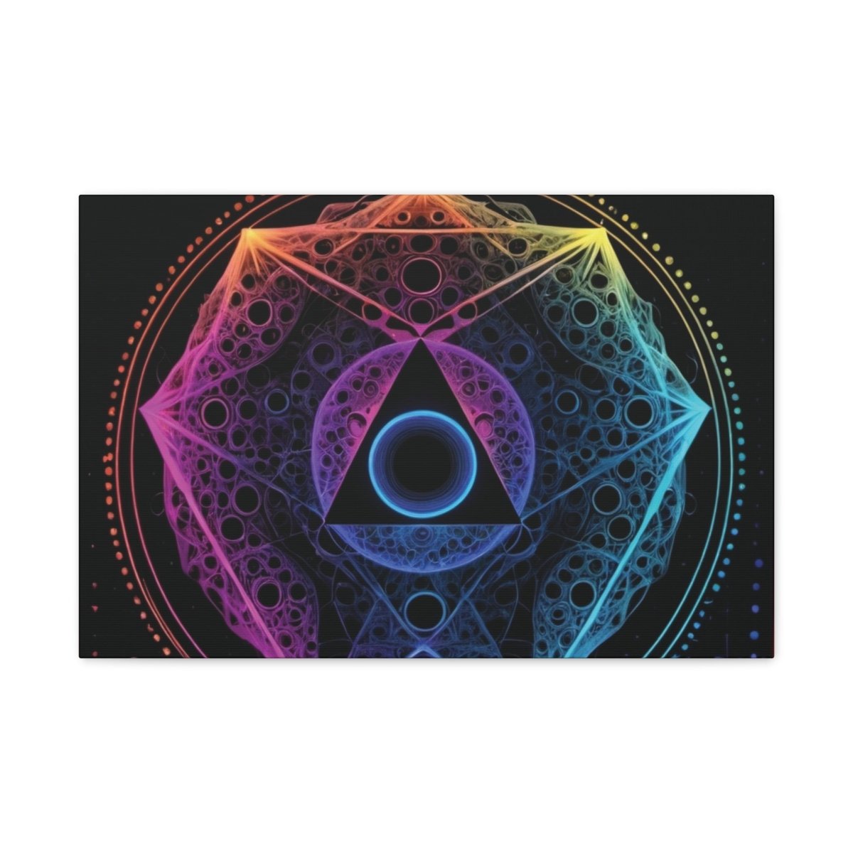 👉Vibrations Enigmatiques : magnifique cadre💎effet fascinant💎 garanti - Art Cocoon