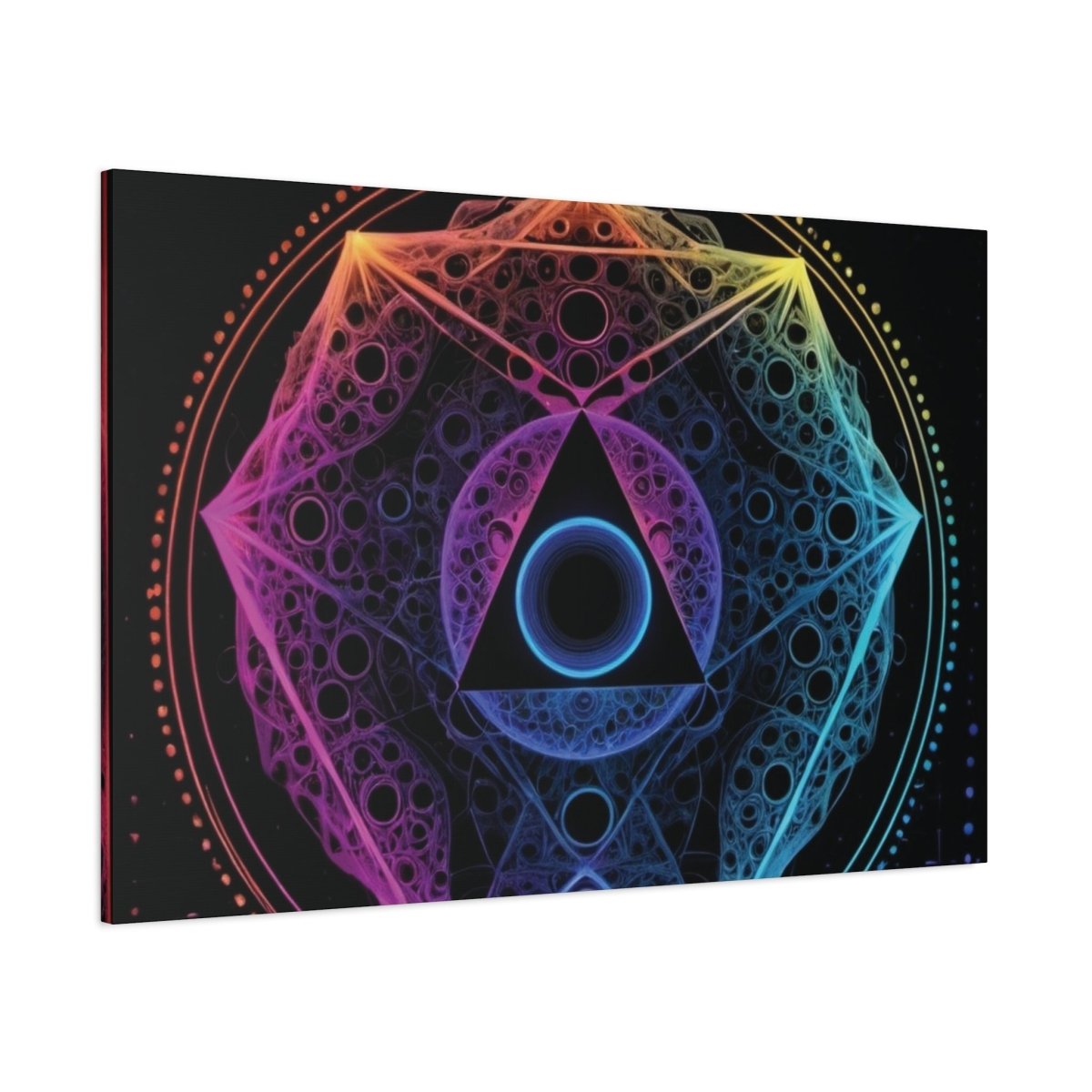 👉Vibrations Enigmatiques : magnifique cadre💎effet fascinant💎 garanti - Art Cocoon