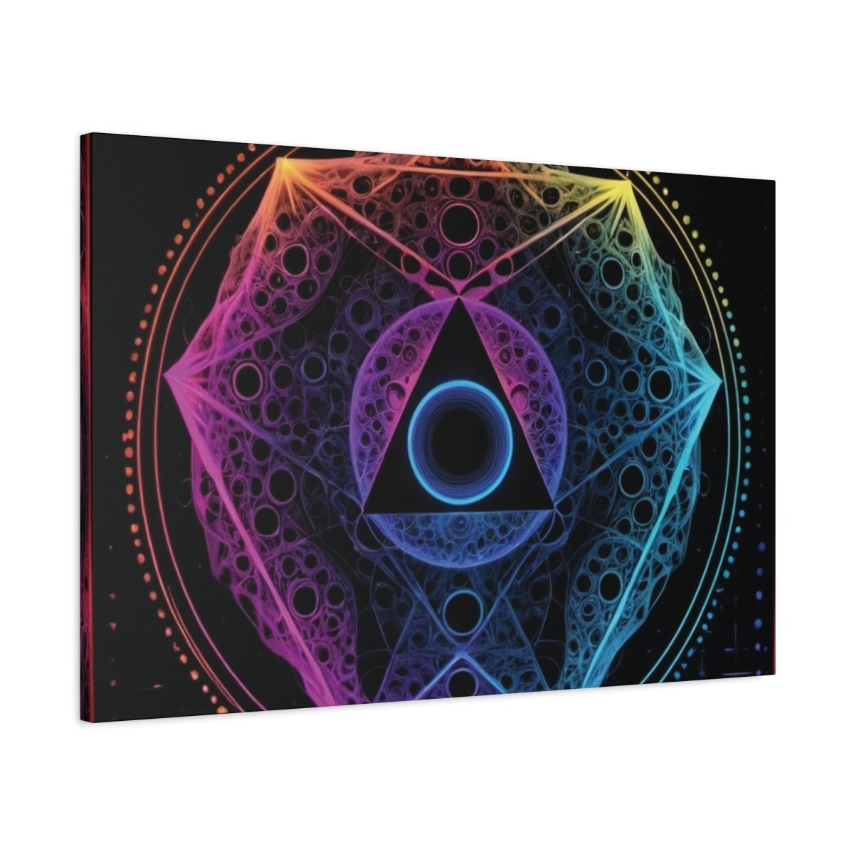 👉Vibrations Enigmatiques : magnifique cadre💎effet fascinant💎 garanti - Art Cocoon