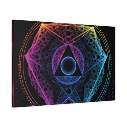 👉Vibrations Enigmatiques : magnifique cadre💎effet fascinant💎 garanti - Art Cocoon