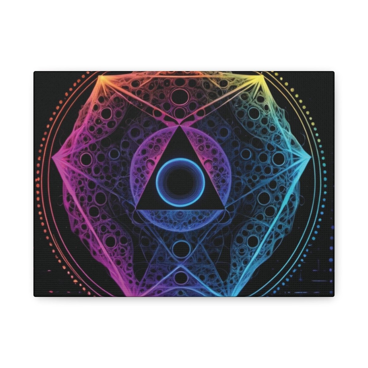 👉Vibrations Enigmatiques : magnifique cadre💎effet fascinant💎 garanti - Art Cocoon