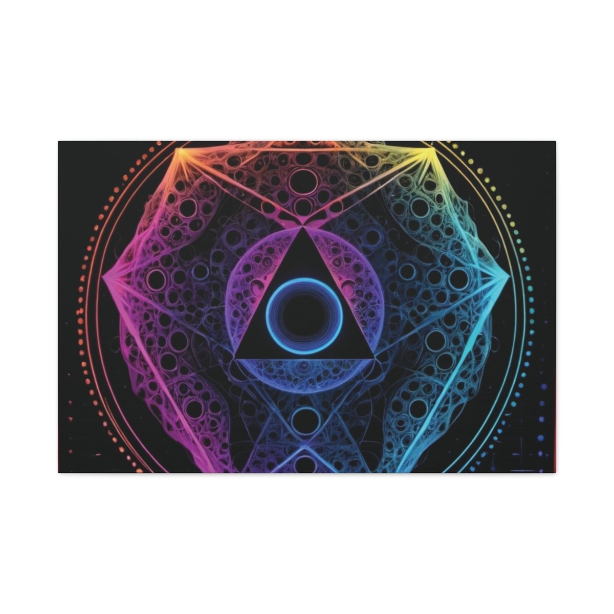 👉Vibrations Enigmatiques : magnifique cadre💎effet fascinant💎 garanti - Art Cocoon