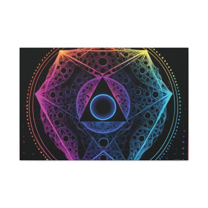 👉Vibrations Enigmatiques : magnifique cadre💎effet fascinant💎 garanti - Art Cocoon