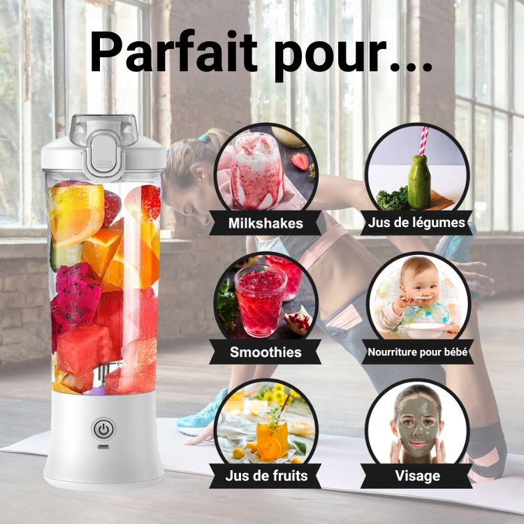 VitaFusion - Le mixeur de poche pour smoothies et shakes délicieux - Art Cocoon