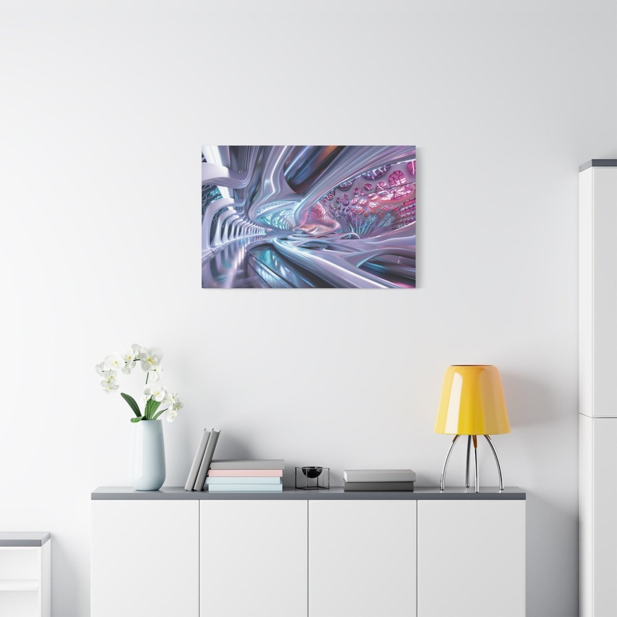 👉Voyage Interstellaire : magnifique cadre 💎effet futuriste💎garanti - Art Cocoon