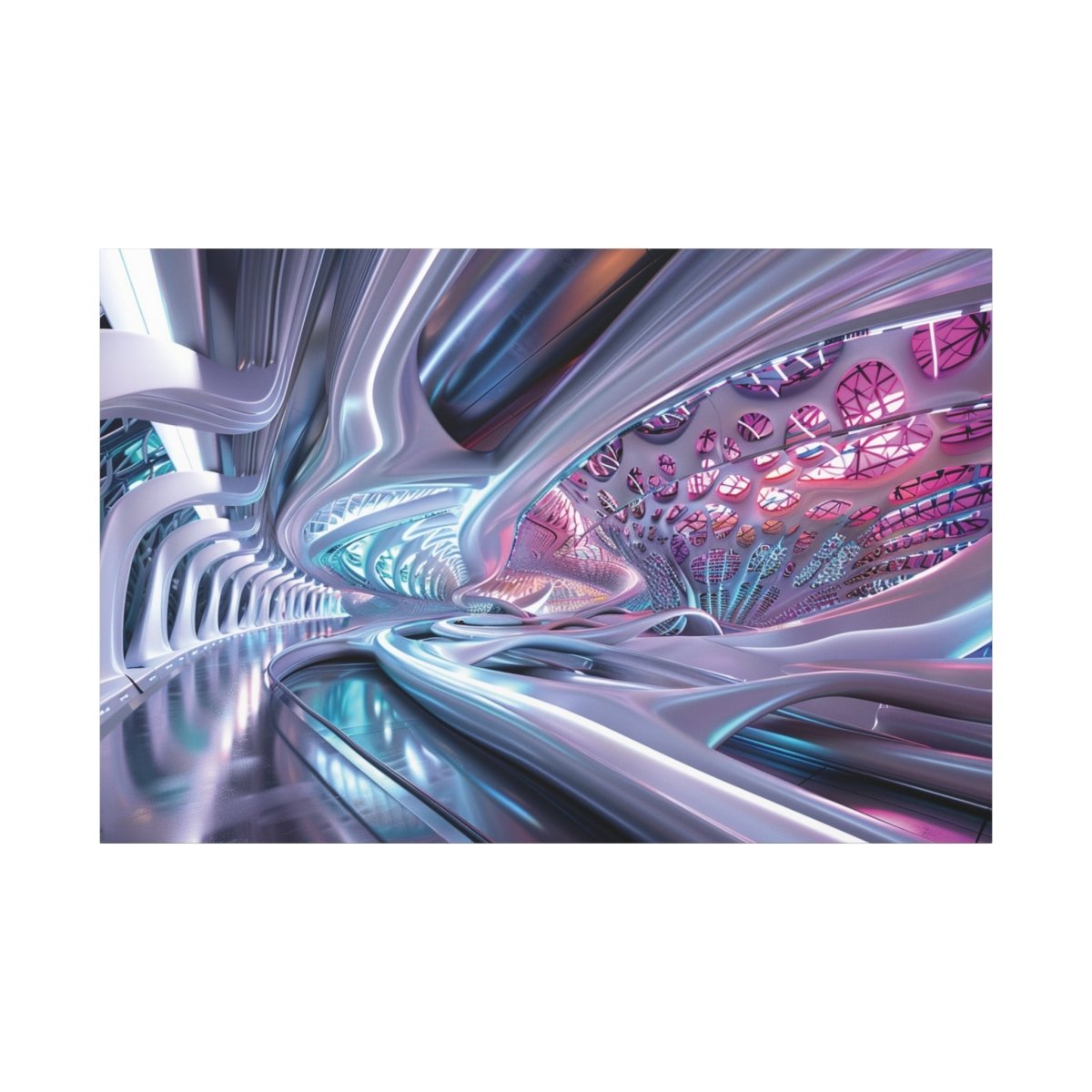 👉Voyage Interstellaire : magnifique cadre 💎effet futuriste💎garanti - Art Cocoon