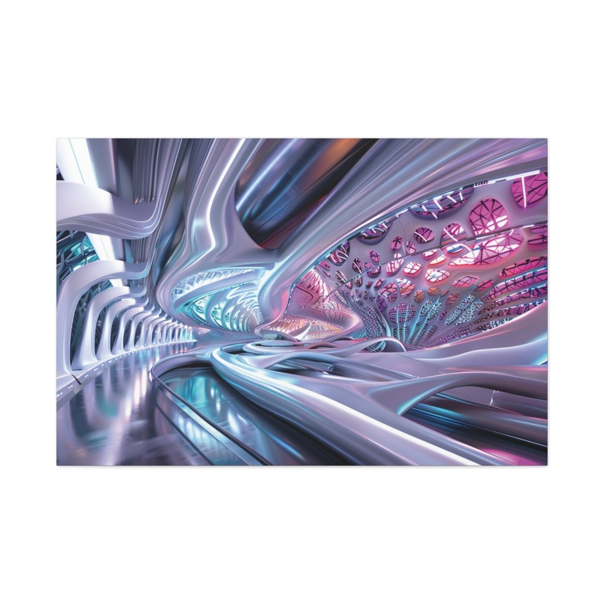 👉Voyage Interstellaire : magnifique cadre 💎effet futuriste💎garanti - Art Cocoon