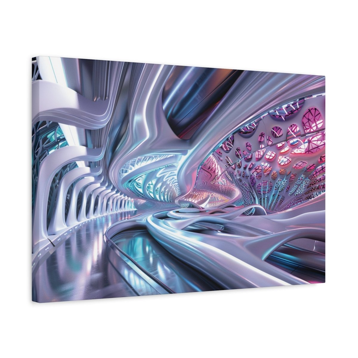 👉Voyage Interstellaire : magnifique cadre 💎effet futuriste💎garanti - Art Cocoon