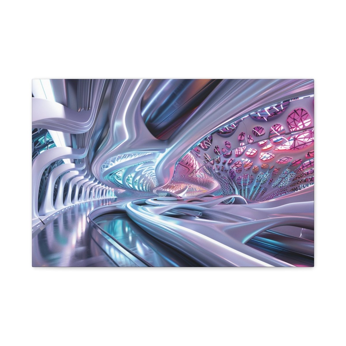 👉Voyage Interstellaire : magnifique cadre 💎effet futuriste💎garanti - Art Cocoon