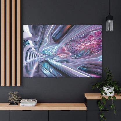 👉Voyage Interstellaire : magnifique cadre 💎effet futuriste💎garanti - Art Cocoon